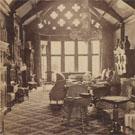 The drawing room at Rufford Old Hall